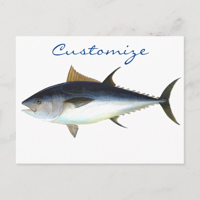 Bigeye Tuna Style Thunder_Cove Postkarte (Vorderseite)