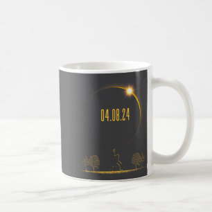 Bigfoot 04.08.24 Totale Sonnenfinsternis 2024 Kaffeetasse