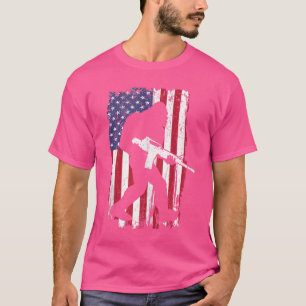Bigfoot 2. Änderung Recht zu tragen Waffen Geschen T-Shirt