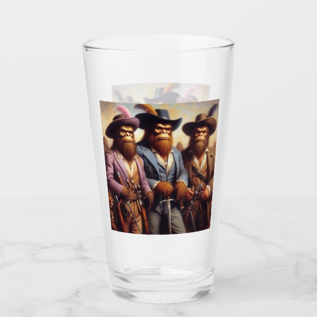 Bigfoot 3 Musketeers Glas (Vorderseite)
