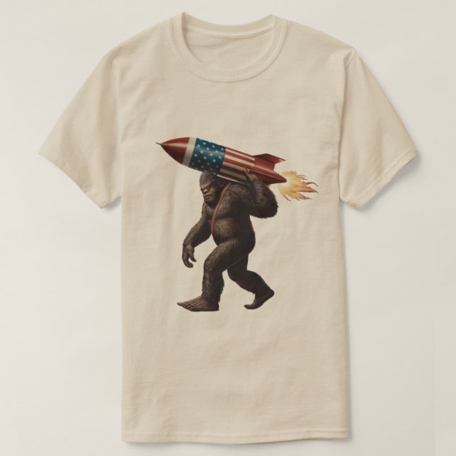 Bigfoot 4. Juli T-Shirt (Design vorne)