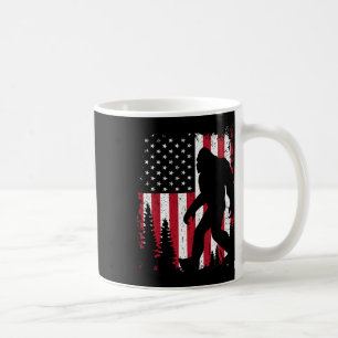 Bigfoot 4. Juli US-Flagge Patriotic Ki Kaffeetasse