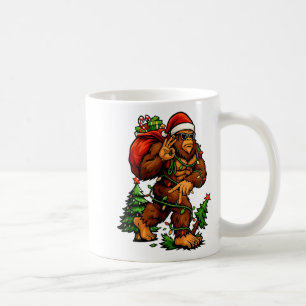 Bigfoot 67 Weihnachtsbaumlichter Xmas Männer Sasqu Kaffeetasse