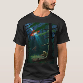 Bigfoot Alien Encounter T-Shirt