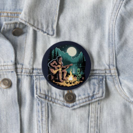 Bigfoot-Alien-UFO-Kryptid-Übernatürliches Begegnun Button