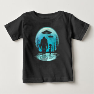 Bigfoot Alien UFO Offenlegung Verschwörung Geschen Baby T-shirt