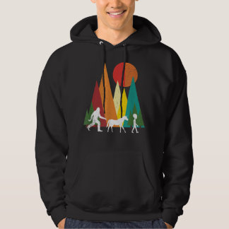 Bigfoot Alien unicorn Alien Fantasie Idee 2003 Hoodie