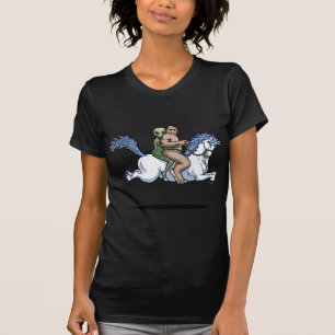 Bigfoot, alien, Unicorn T-Shirt