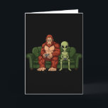 Bigfoot-Alien-Videospiele-Gaming-Sasquatch-Ufo-Män Karte<br><div class="desc">Bigfoot-Alien-Videospiele-Gaming-Sasquatch-Ufo-Männer-Jungen-Kinder _1</div>