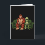 Bigfoot Alien Videospiele Gaming Sasquatch Ufo Män Karte<br><div class="desc">Bigfoot Alien Videospiele Gaming Sasquatch Ufo Männer Jungen Kinder _1</div>