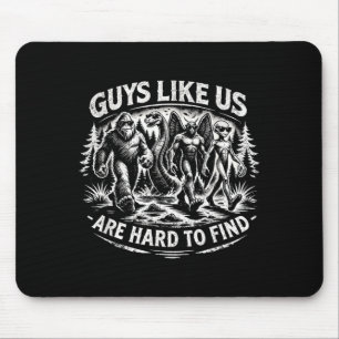 Bigfoot-Aliens Mothman Loch-Ness-Monster-Väter Mousepad
