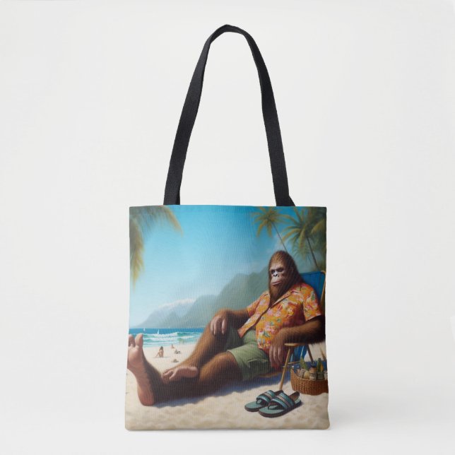 Bigfoot Am Strand (Vorderseite)