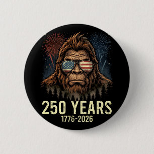 Bigfoot Amerika Feuerwerk 4. Juli 250 Button