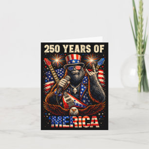 Bigfoot Amerika Rock 4. Juli Adler 250 Karte