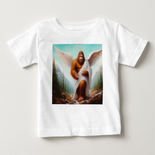 Bigfoot Angel Baby T-shirt (Vorderseite)