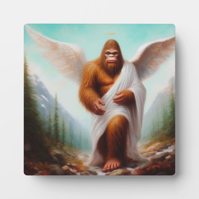 Bigfoot Angel Fotoplatte (Vorderseite)