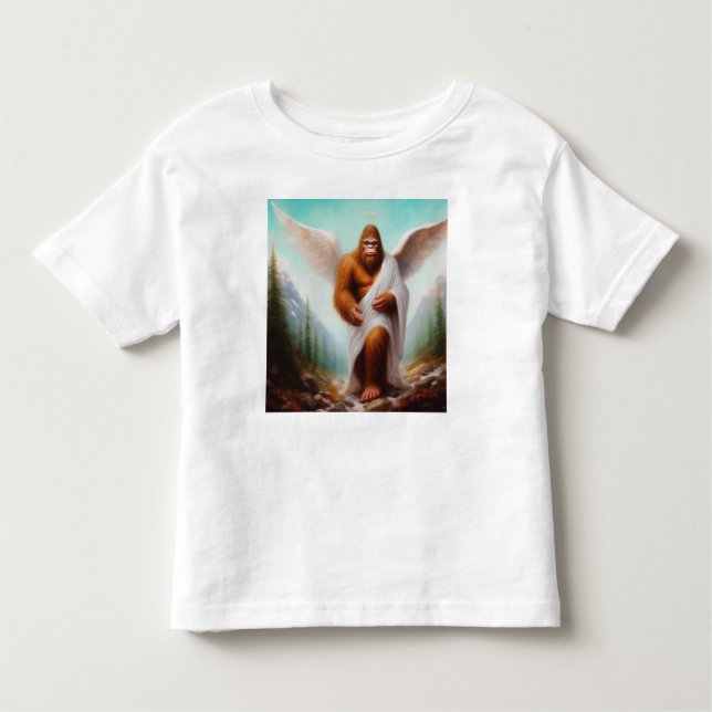Bigfoot Angel Kleinkind T-shirt (Vorderseite)