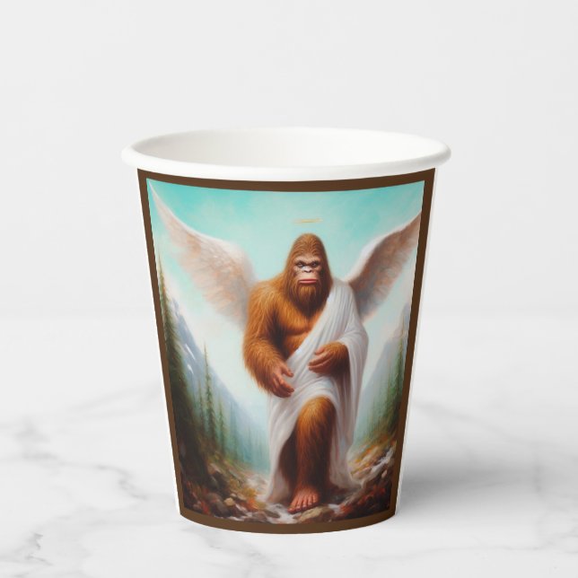 Bigfoot Angel Pappbecher (Vorderseite)