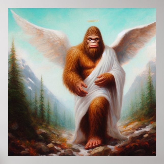 Bigfoot Angel Poster (Vorne)