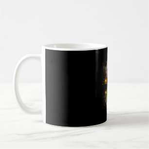Bigfoot-Angeln Vollmond See Reflexion Outdoor  Kaffeetasse