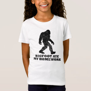 Bigfoot aß meine Hausaufgaben T-Shirt