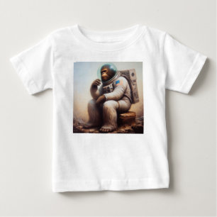 Bigfoot Astronaut Baby T-shirt