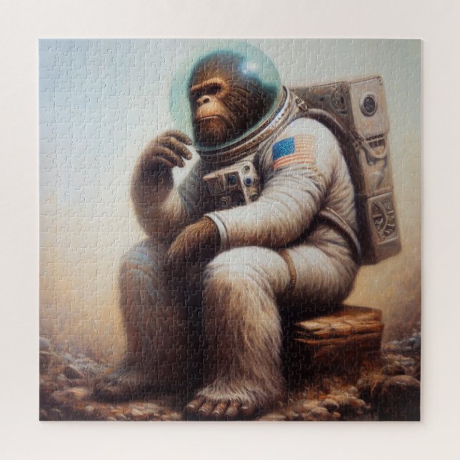 Bigfoot Astronaut Puzzle (Vertikal)