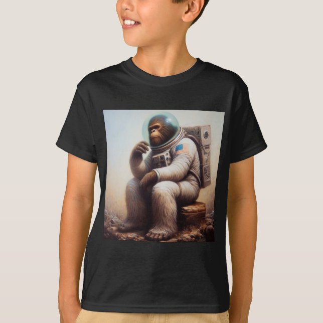 Bigfoot Astronaut T-Shirt (Vorderseite)