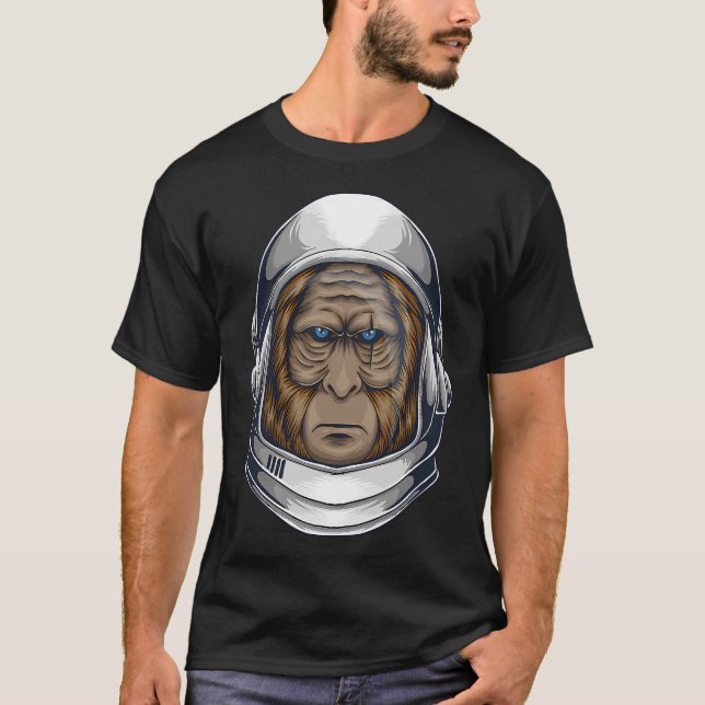 Bigfoot Astronaut T-Shirt (Vorderseite)