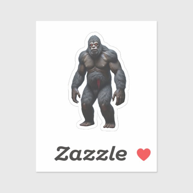 Bigfoot Aufkleber (Blatt)