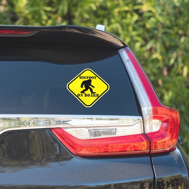 Bigfoot Aufkleber (Auto Seite)