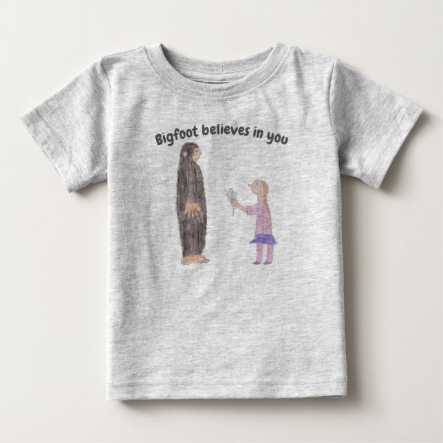 Bigfoot-Baby-T-Shirt Baby T-shirt (Vorderseite)
