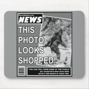 Bigfoot Bamboozlement Mousepad