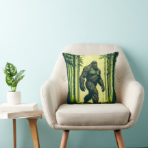 Bigfoot beim Waldspaziergang Sasquatch