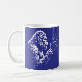 Bigfoot bläst Seifenblasen Kaffeetasse