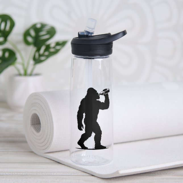 Bigfoot - Bleib hydriert Trinkflasche (Yoga (gedreht))