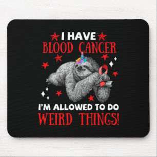 Bigfoot Blutkrebs-Bewusstseinsbekleidung I Erlaube Mousepad