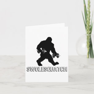 Bigfoot Bodybuilding Dumbell Weights Sasquatch Li Karte