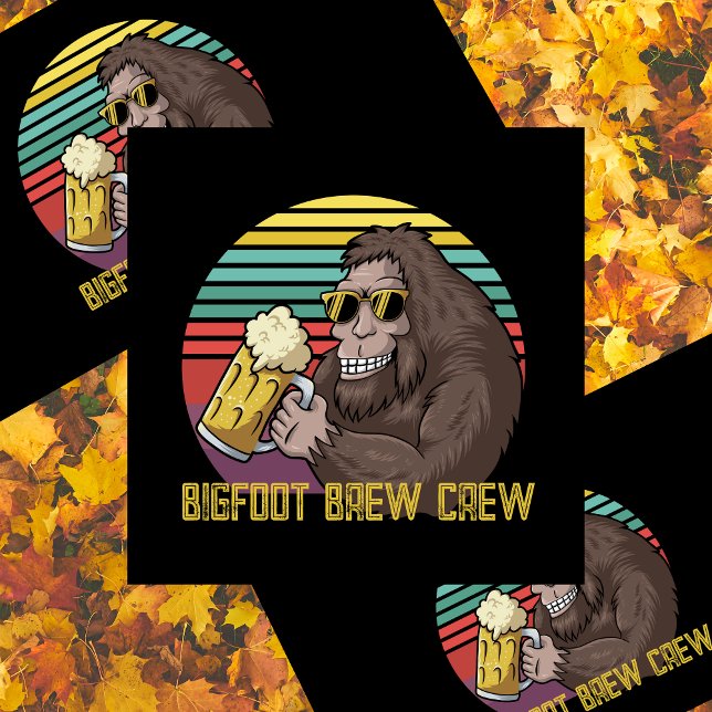 Bigfoot Brew-Crew Badhandtuch Set (Von Creator hochgeladen)
