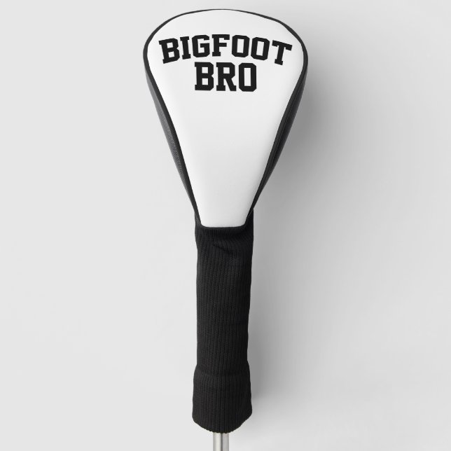 Bigfoot Bro - Lustiger Bigfoot Golf Headcover (Vorderseite)