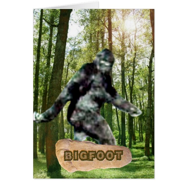 Bigfoot Card (Vorne)