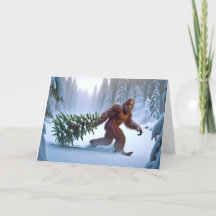BIGFOOT CHRISTMAS - DEKORIERTER BAUM