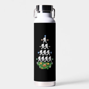 Bigfoot Christmas Tree Sasquatch Santa Lovely Trinkflasche