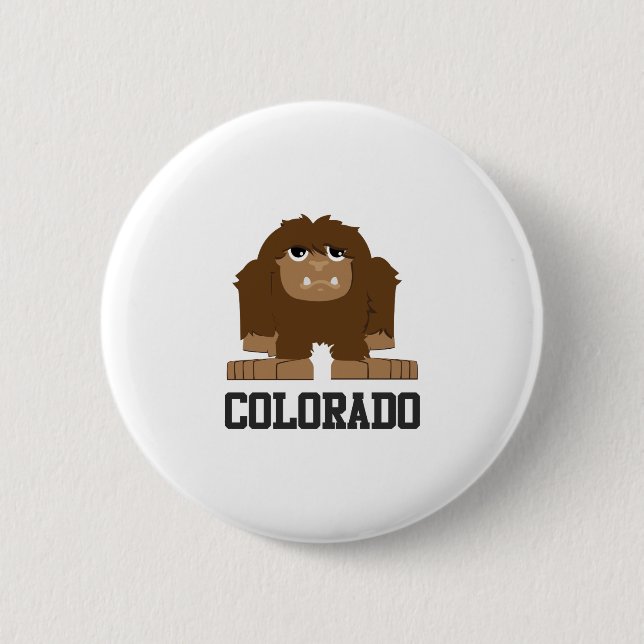 Bigfoot Colorado Button (Vorderseite)