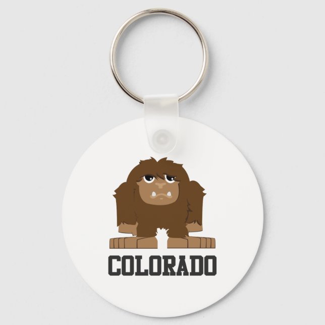 Bigfoot Colorado Schlüsselanhänger (Vorderseite)