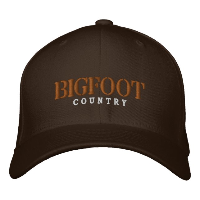 Bigfoot Country Cap Bestickte Kappe (Vorderseite)