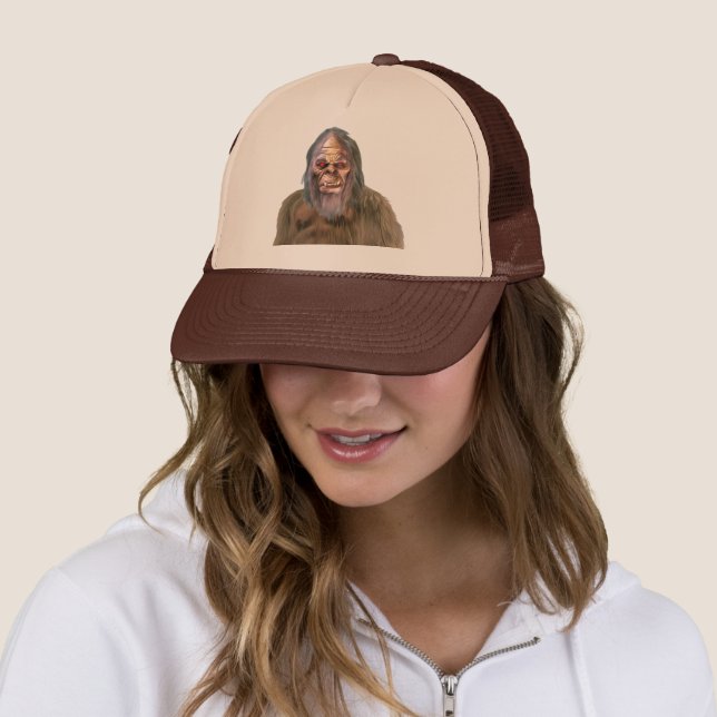 Bigfoot (Creeptid) Truckerkappe (Beispiel)