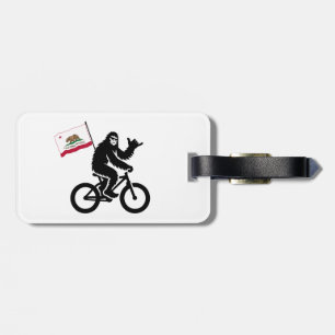 Bigfoot Cycling California Flag Gepäckanhänger