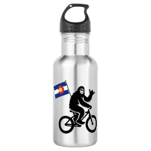 Bigfoot Cycling Colorado Flag Edelstahlflasche