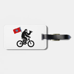 Bigfoot Cycling Tennessee Flag Gepäckanhänger
